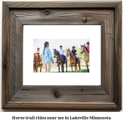 horse trail rides near me in Lakeville, Minnesota